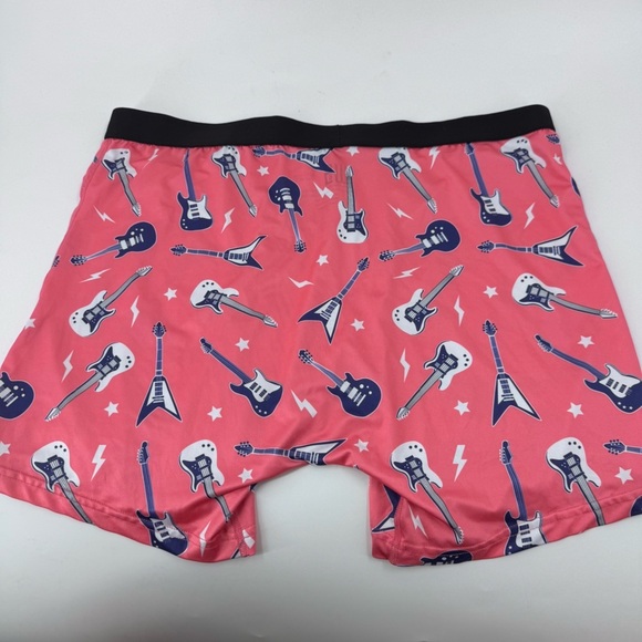 Warriors & Scholars Guitar Print Boxer Briefs - Picture 4 of 6